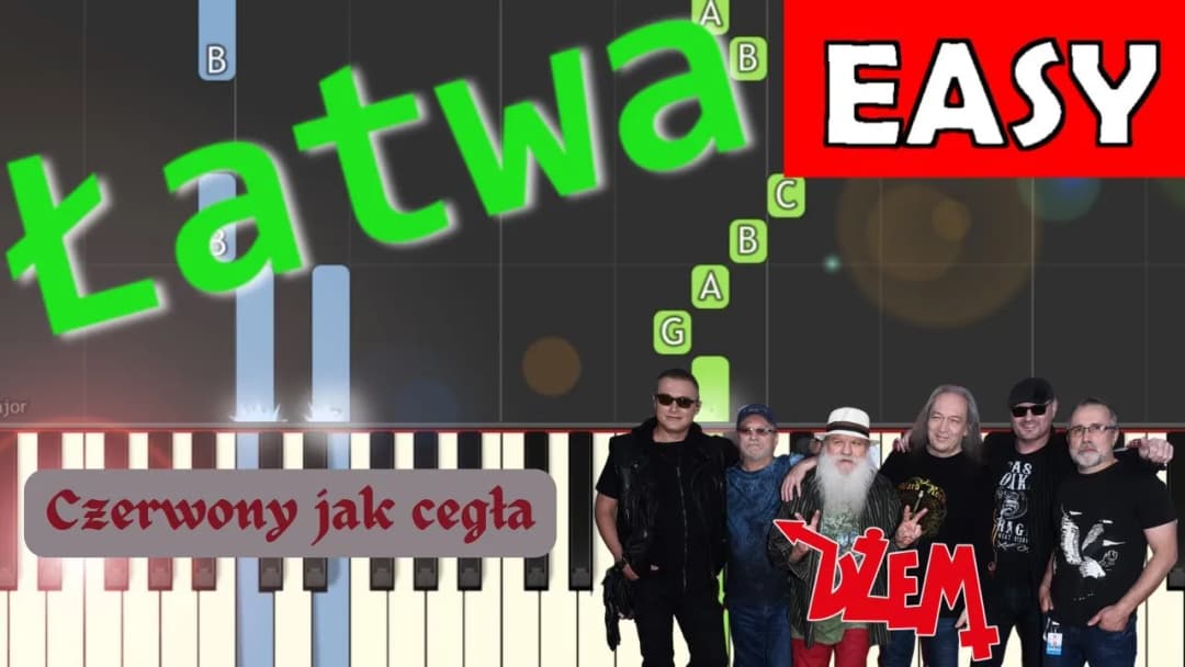 Czerwony jak cegła akordy – łatwe do nauki dla każdego gitarzysty